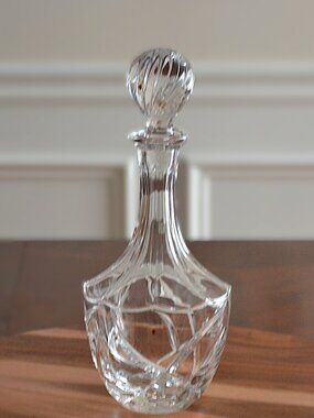 Gorham Carrington Decanter Clear Cut Crystal